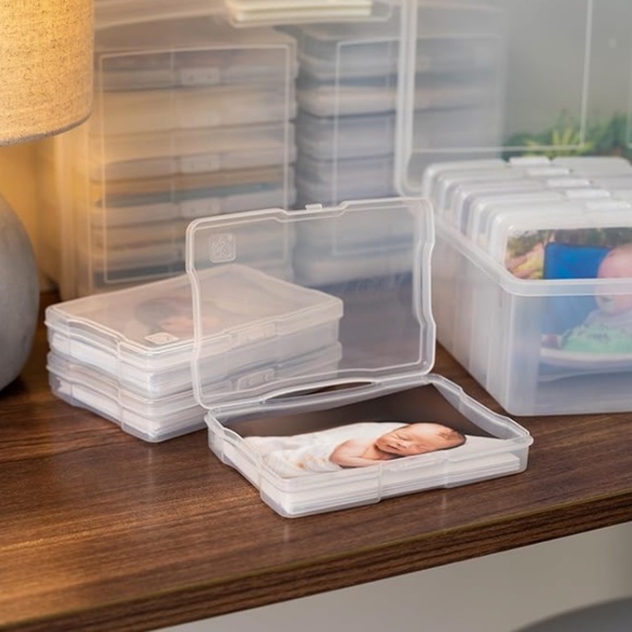 NEW Iris 4”x6” Photo Storage / Craft Box w/ 12 Cases - Picture 4 of 7